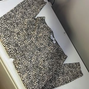 Old Navy leopard print Steven pants